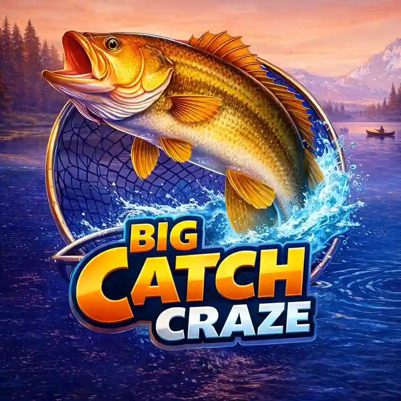 Big Catch Craze slot game interface